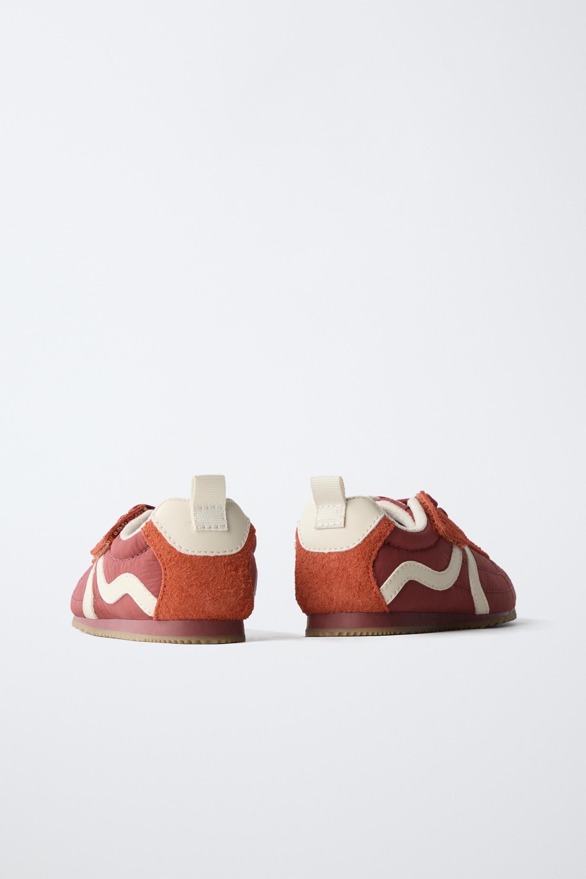 Детские кроссовки Zara COMBINED DESIGN SNEAKERS — фото 7