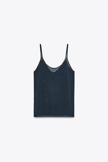 TOP PUNTO TIRANTES - Marino de Zara