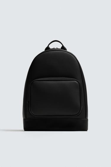 TEXTURED BACKPACK - Black by Zara
