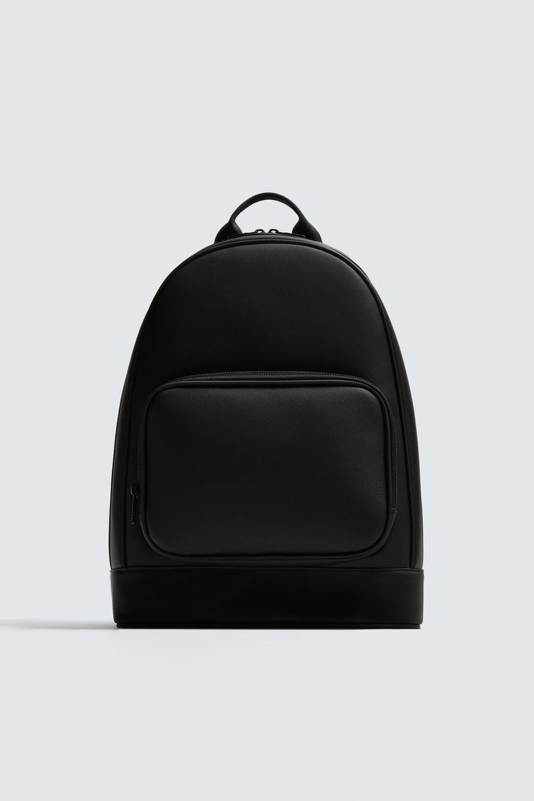 ZARA TEXTURED BACKPACK