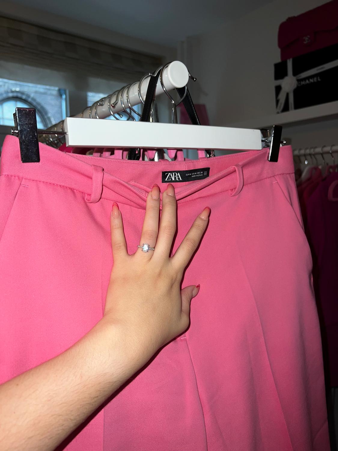 STRAIGHT CROPPED TROUSERS - Image 4