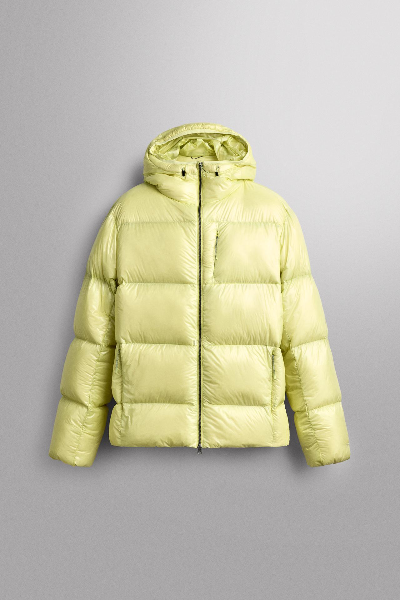 TECHNICAL 90/10 DOWN JACKET — Lime green