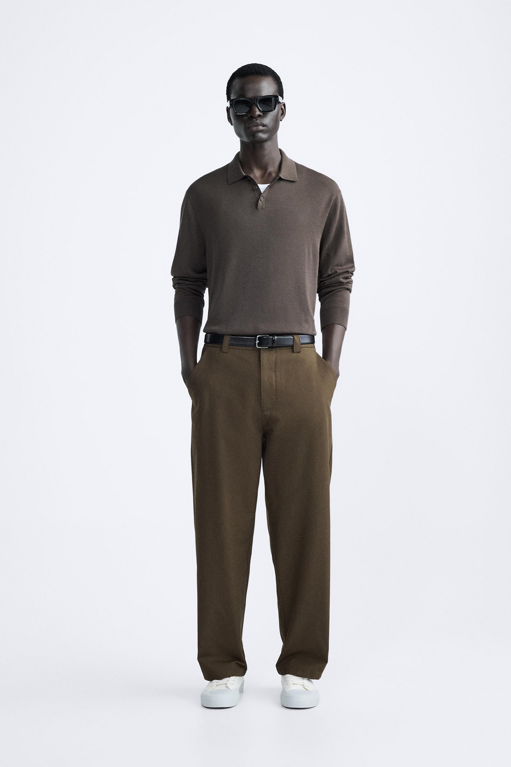 Zara store technical pants