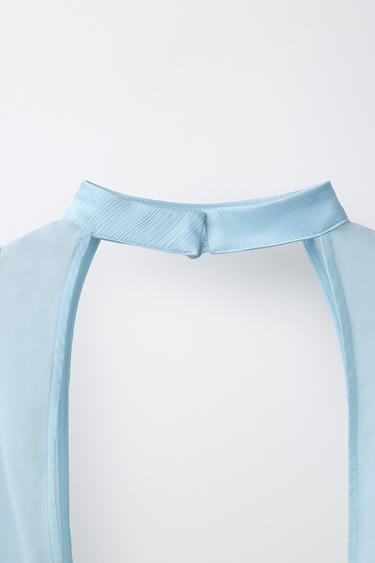 MANCHONS EN GAZE - Bleu pastel de Zara - Image 3