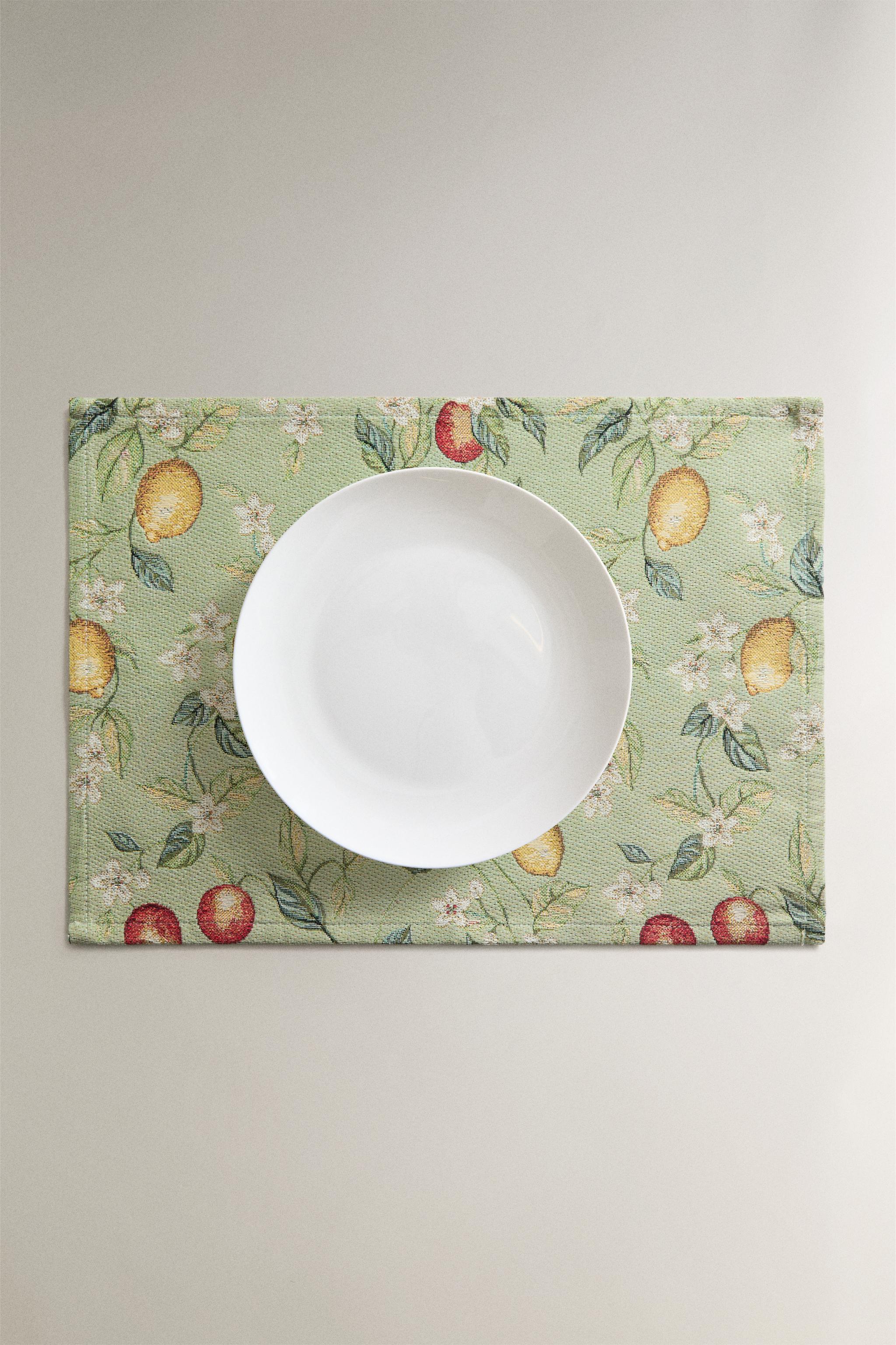 Zara FRUIT JACQUARD PLACEMAT — фото 5