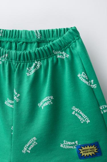 2-6 ÅR/ PYJAMAS MED PALMEMØNSTER - grøn fra Zara