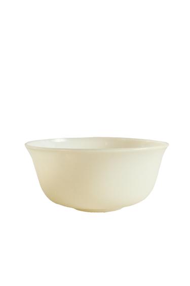TRANSLUCENT BOROSILICATE GLASS BOWL - Yellow by Zara