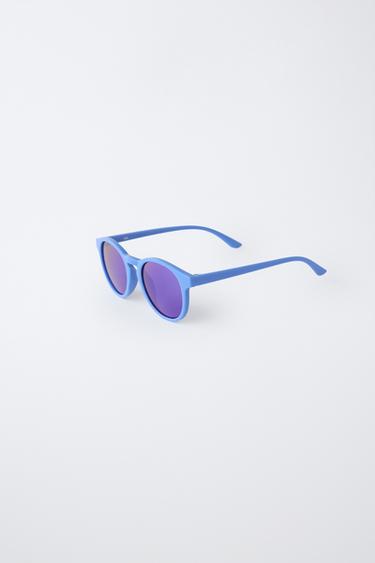 THIN RESIN SUNGLASSES - Light blue by Zara - Image 1