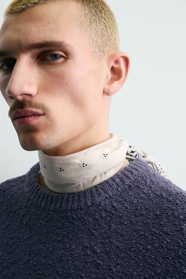 BANDANA IMPRIMÉ PAISLEY - Écru de Zara - Image 1