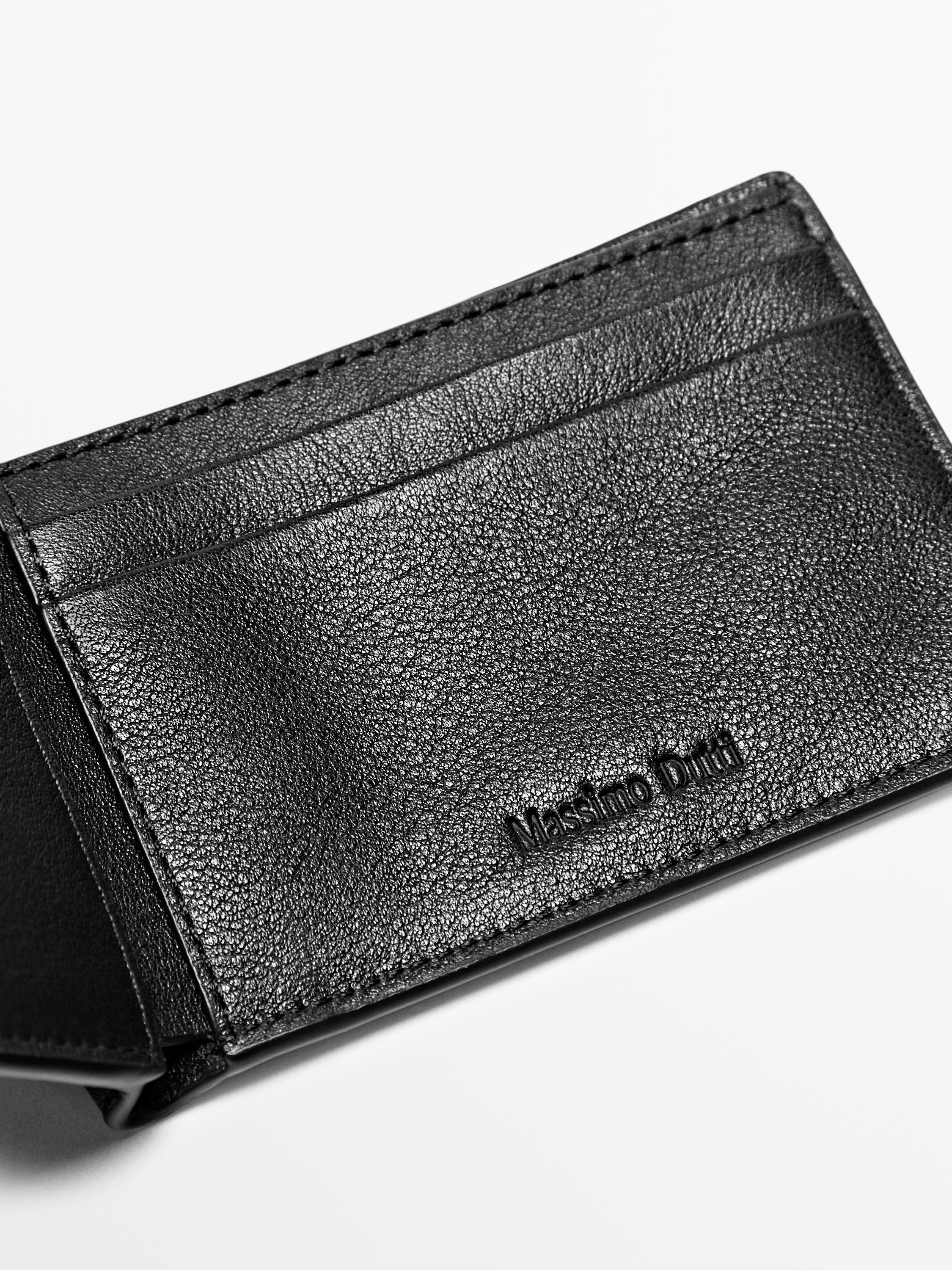 Nappa leather landscape wallet