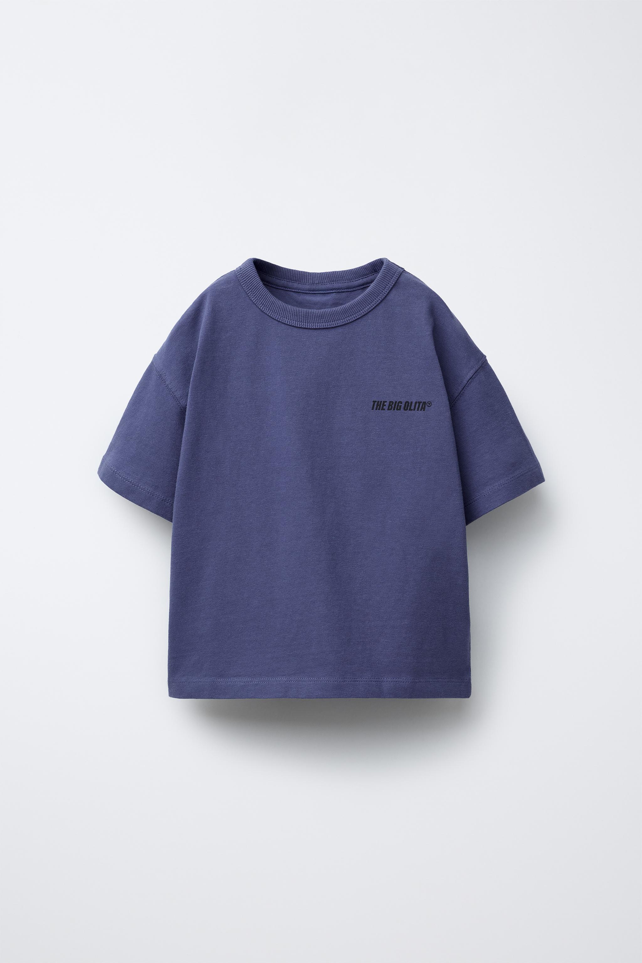ロゴプリントTシャツ - ゴールド | ZARA Japan / 日本