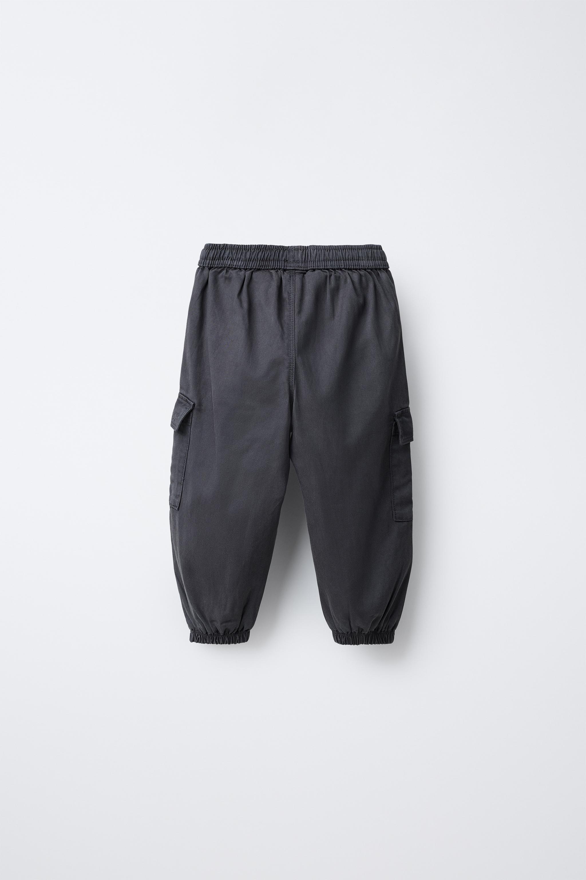 その他 Emptyyy SOFT FLOWY CARGO PANTS - Anthracite grey | ZARA United States