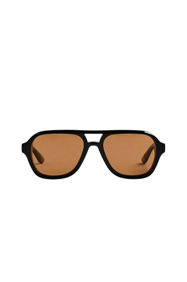 SQUARE SUNGLASSES - Black by Zara - Image 0
