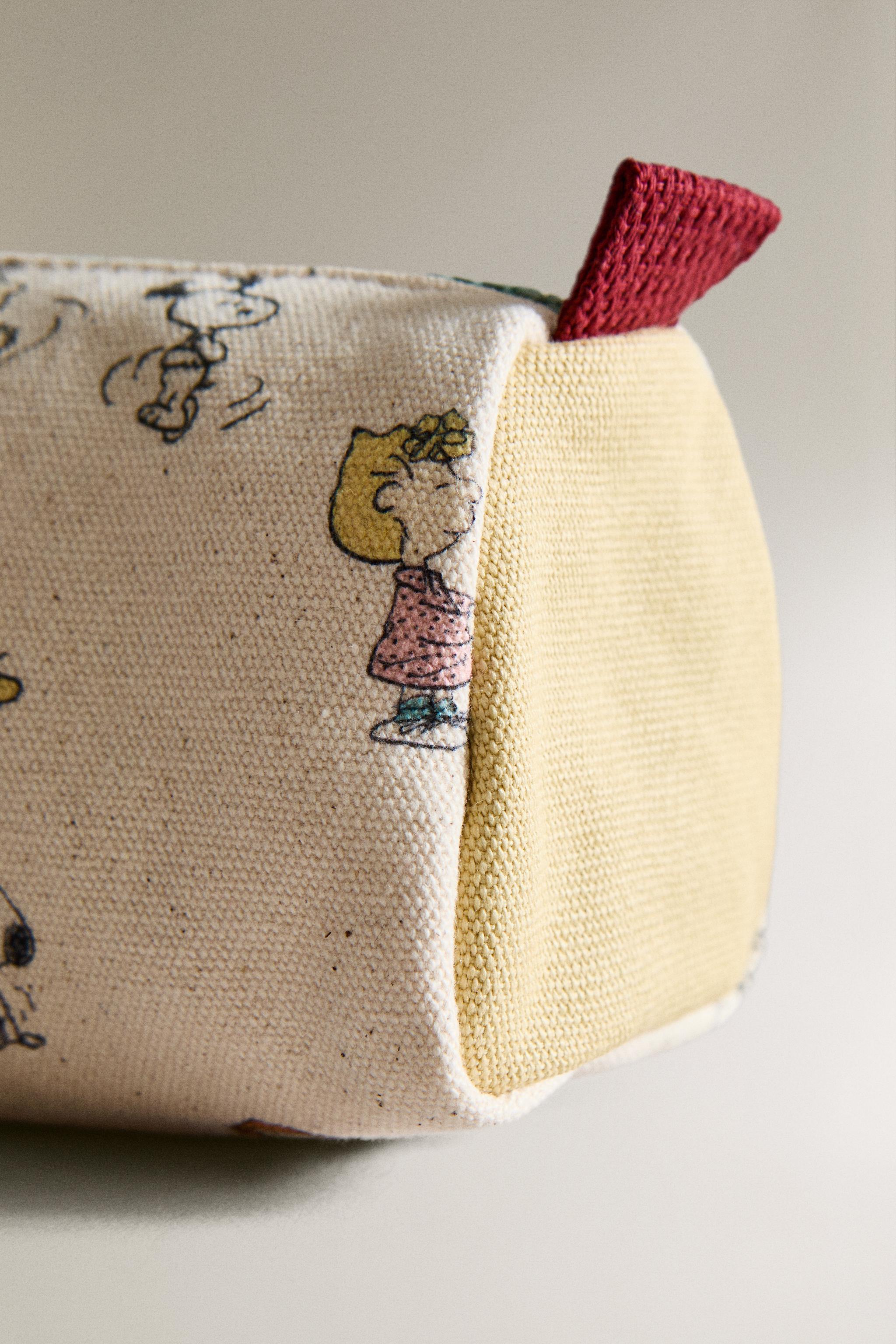 CHILDREN'S PEANUTS™ COTTON PENCIL CASE - Multicolored | ZARA