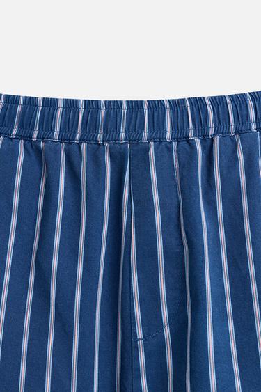 STRIPED RELAXED FIT TROUSERS - Stripes by Zara - Image 8
