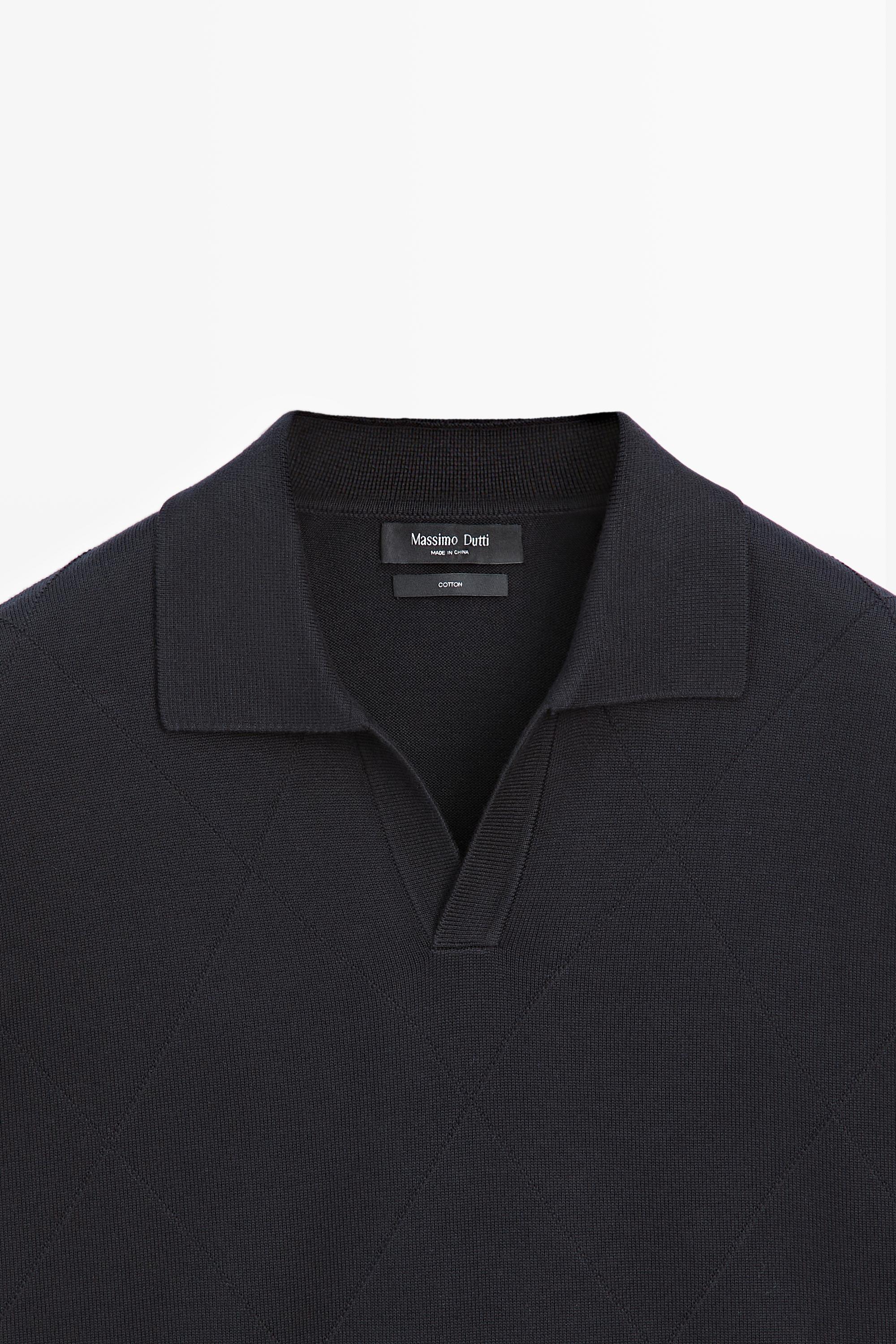 Polo 100 % coton à manches courtes