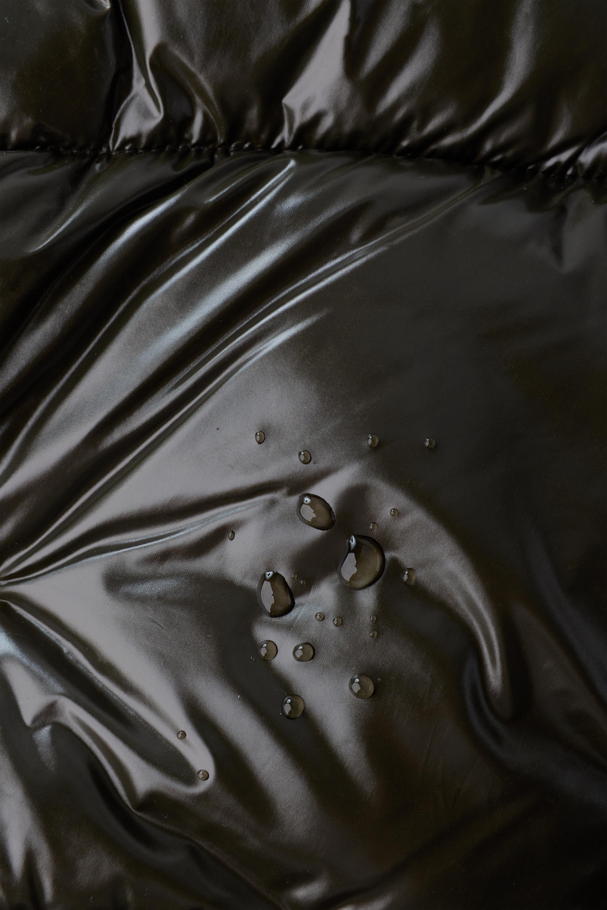 HOODED WATER REPELLENT PUFFER COAT