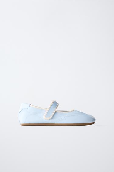 باليرينا رياضية - أزرق الخاص بـ Zara