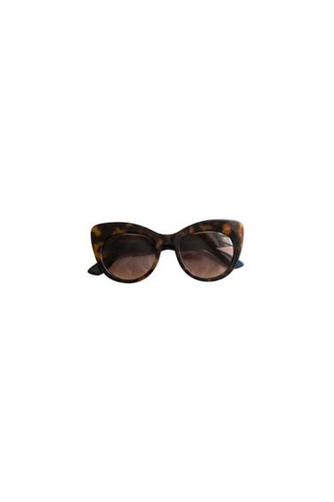 ZARA TORTOISESHELL CATEYE SUNGLASSES WITH PROTECTIVE CASE