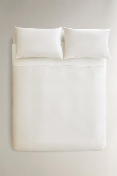 BETTBEZUG SATIN (FADENDICHTE 500) - Hellbeige von Zara - Bild 0