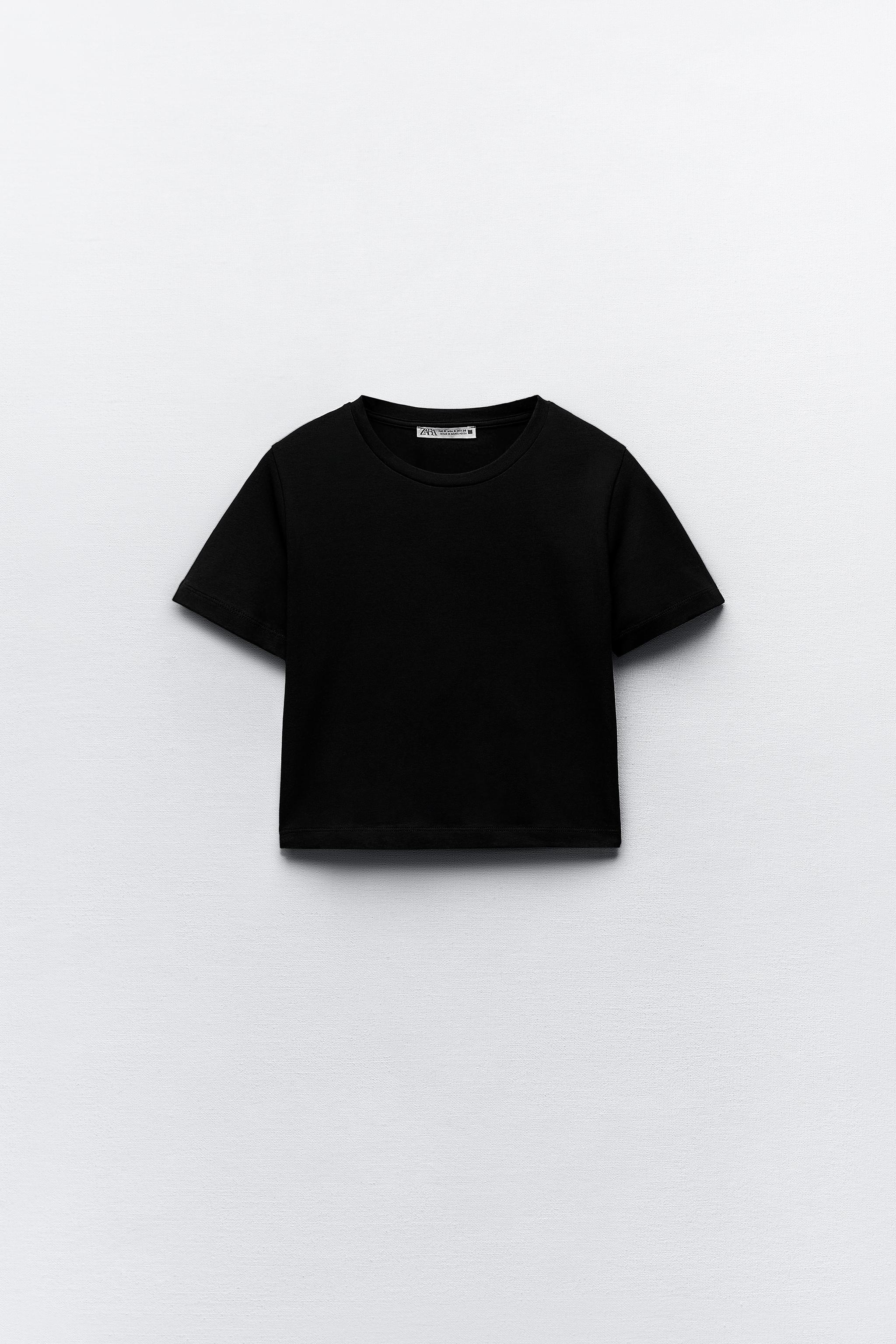 Zara t hot sale shirt basic