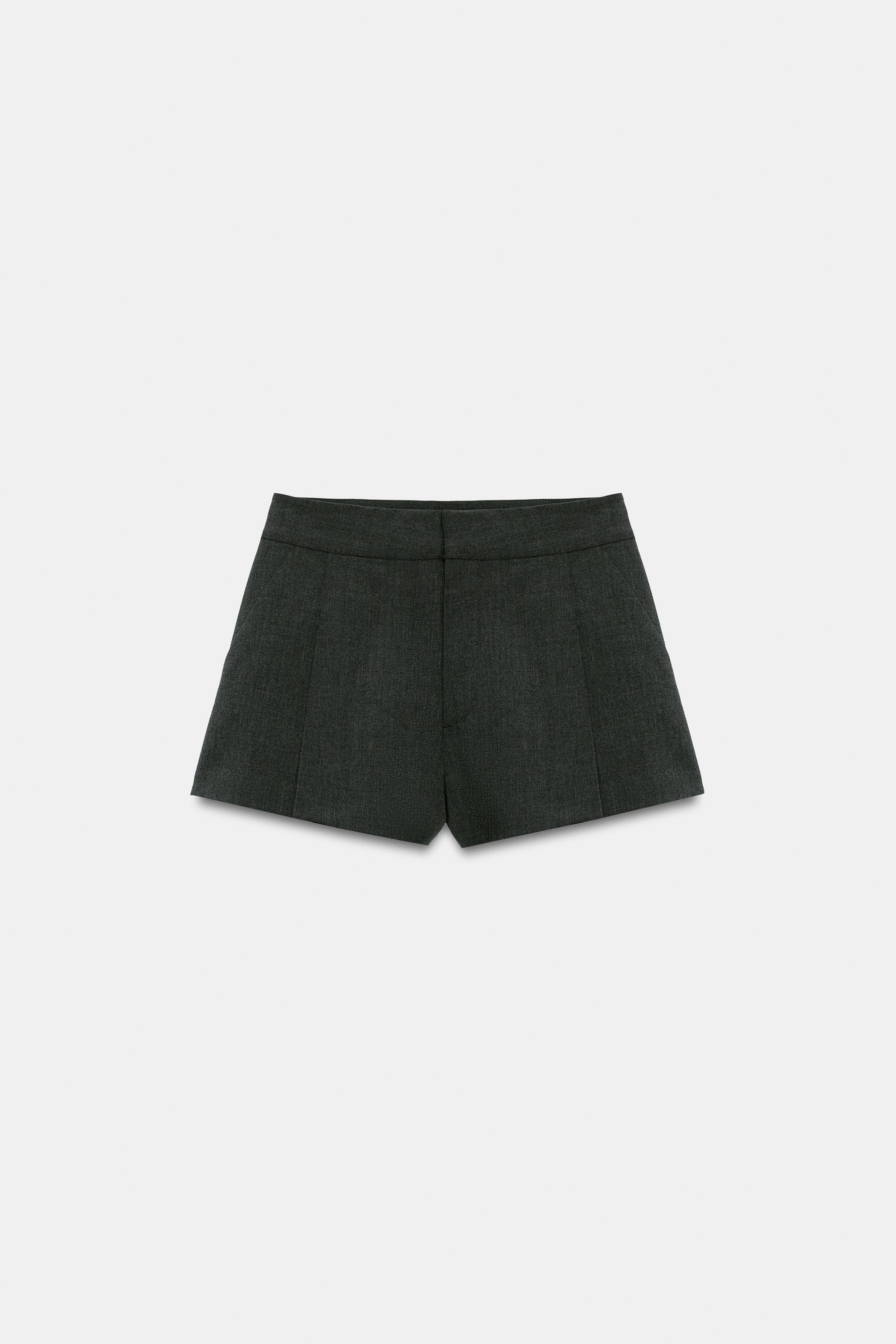 Zara Pilili Şort görsel 5