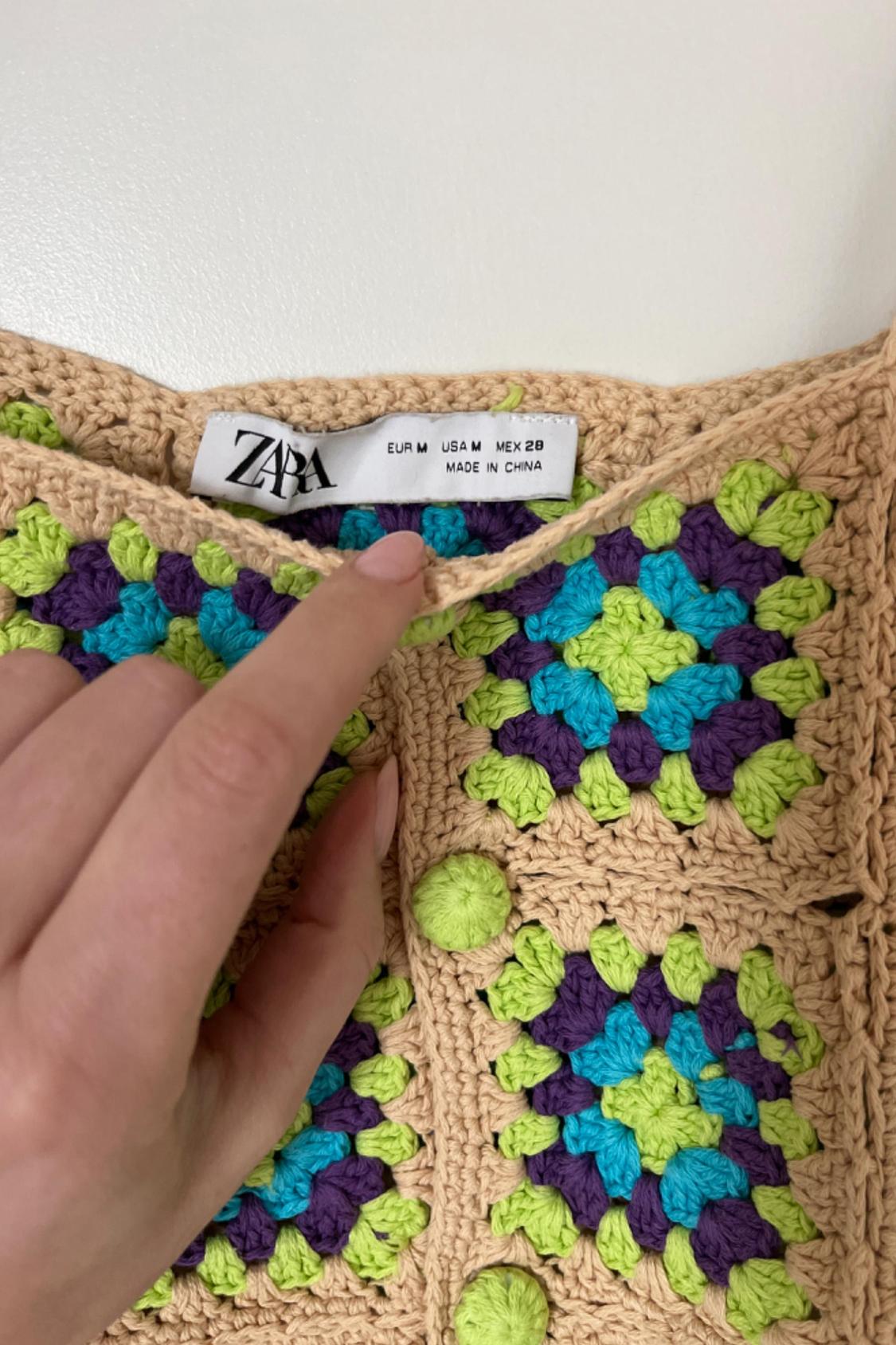 KNIT CROCHET TOP - Image 2