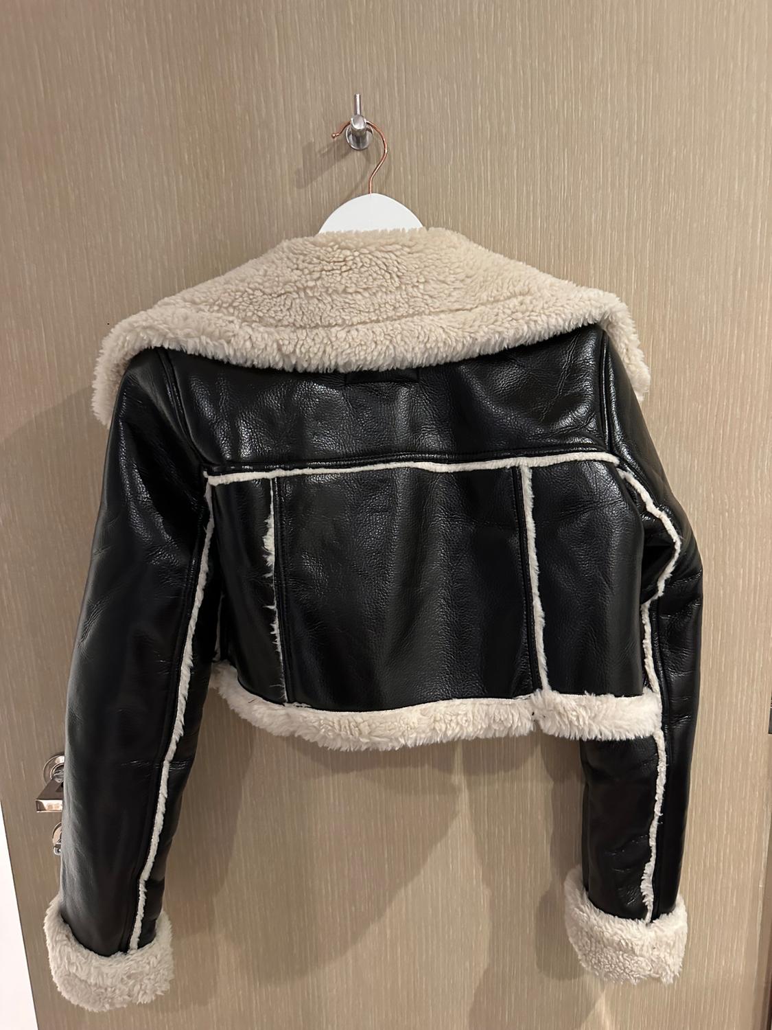DOUBLE-FACED CROPPED JACKET - Image 2