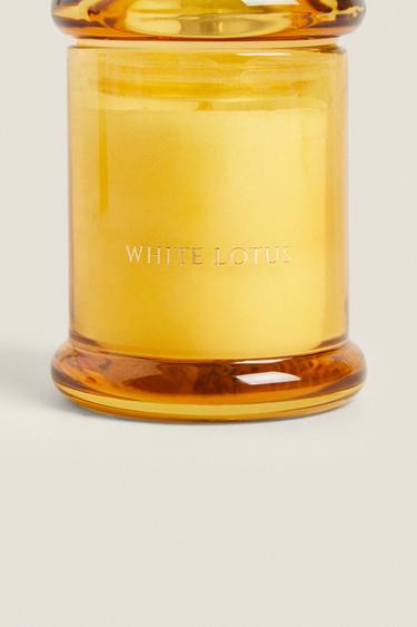 (45 G) WHITE LOTUS SCENTED CANDLE - Intense red by Zara - Image 3