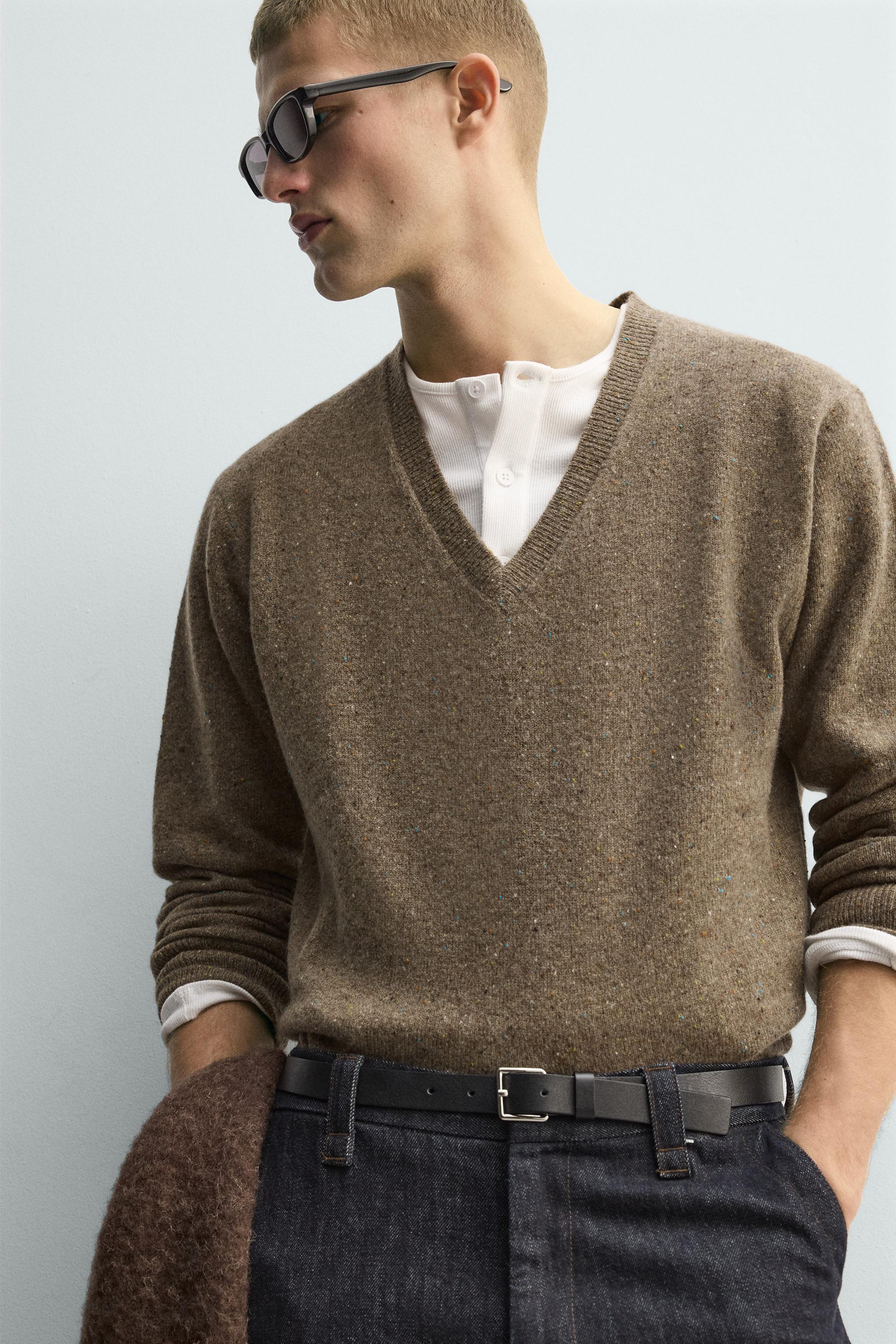 100% WOOL BOTONATO JUMPER