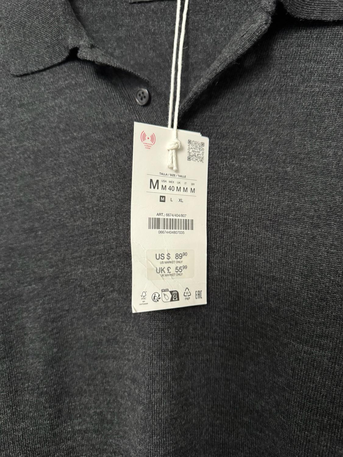 WOOL KNIT POLO SHIRT - Image 4
