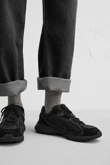 RIB SOCKS - Grey marl by Zara - Image 1