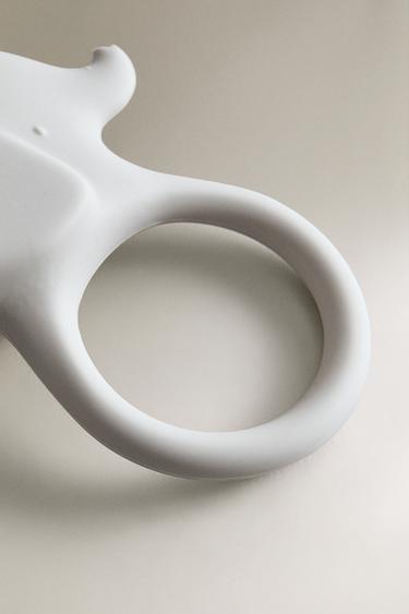 JOUET À MORDILLER ENFANT ÉLÉPHANT - Gris de Zara - Image 3