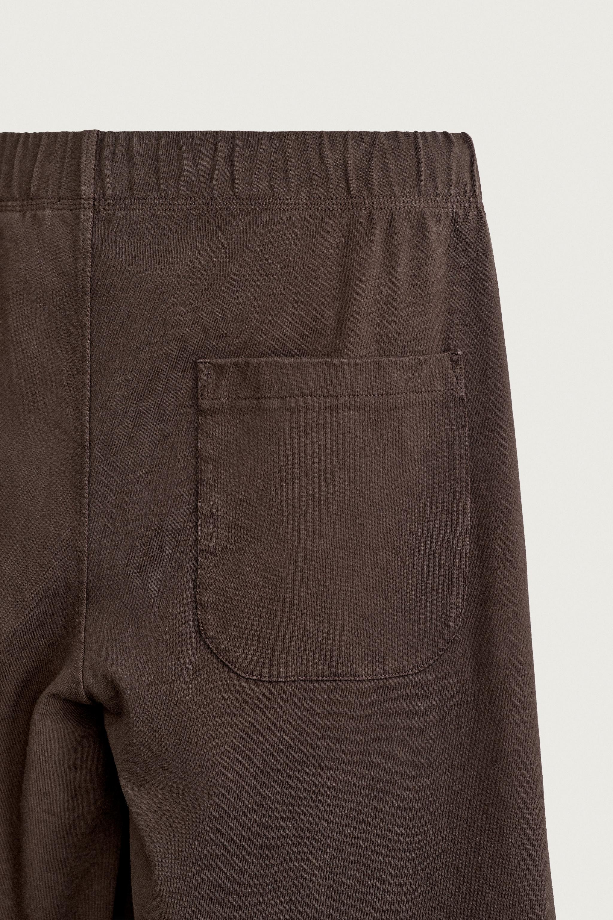 Zara RELAXED FIT JOGGING PANTOLON görsel 8