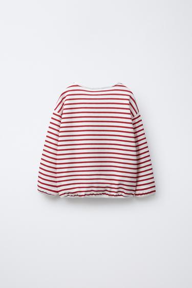 T-SHIRT RAYURES MINNIE MOUSE © DISNEY - Rouge de Zara - Image 1
