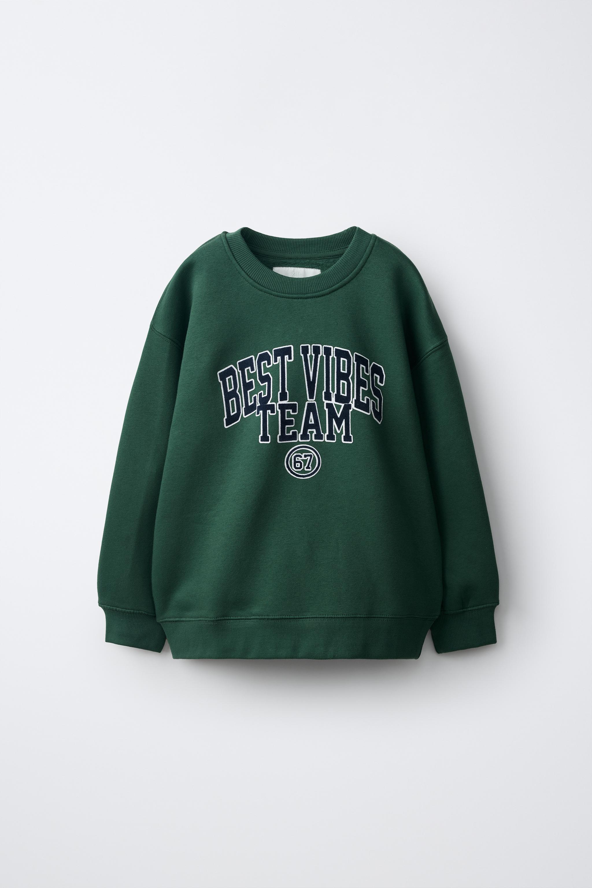 SUDADERA ESTAMPADA TEAM SIX SEVEN