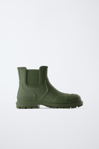 ELASTIC WELLIES - Green by Zara - Image 0