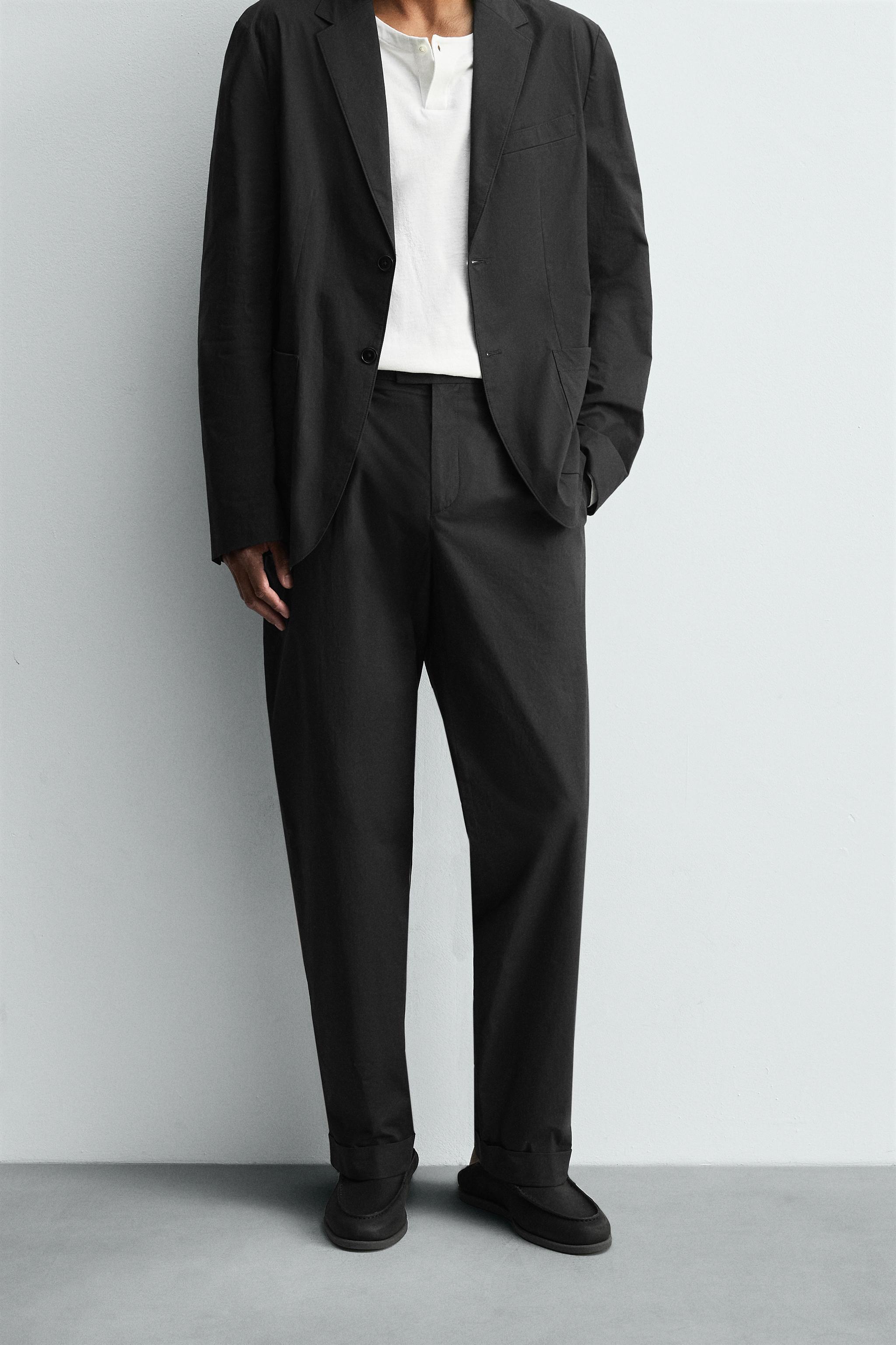 【処分致します。】ZARA2022 ジャケット パンツ セット ハイストレッチ 処分致します。】ZARA2022 ジャケット パンツ セット ハイストレッチ