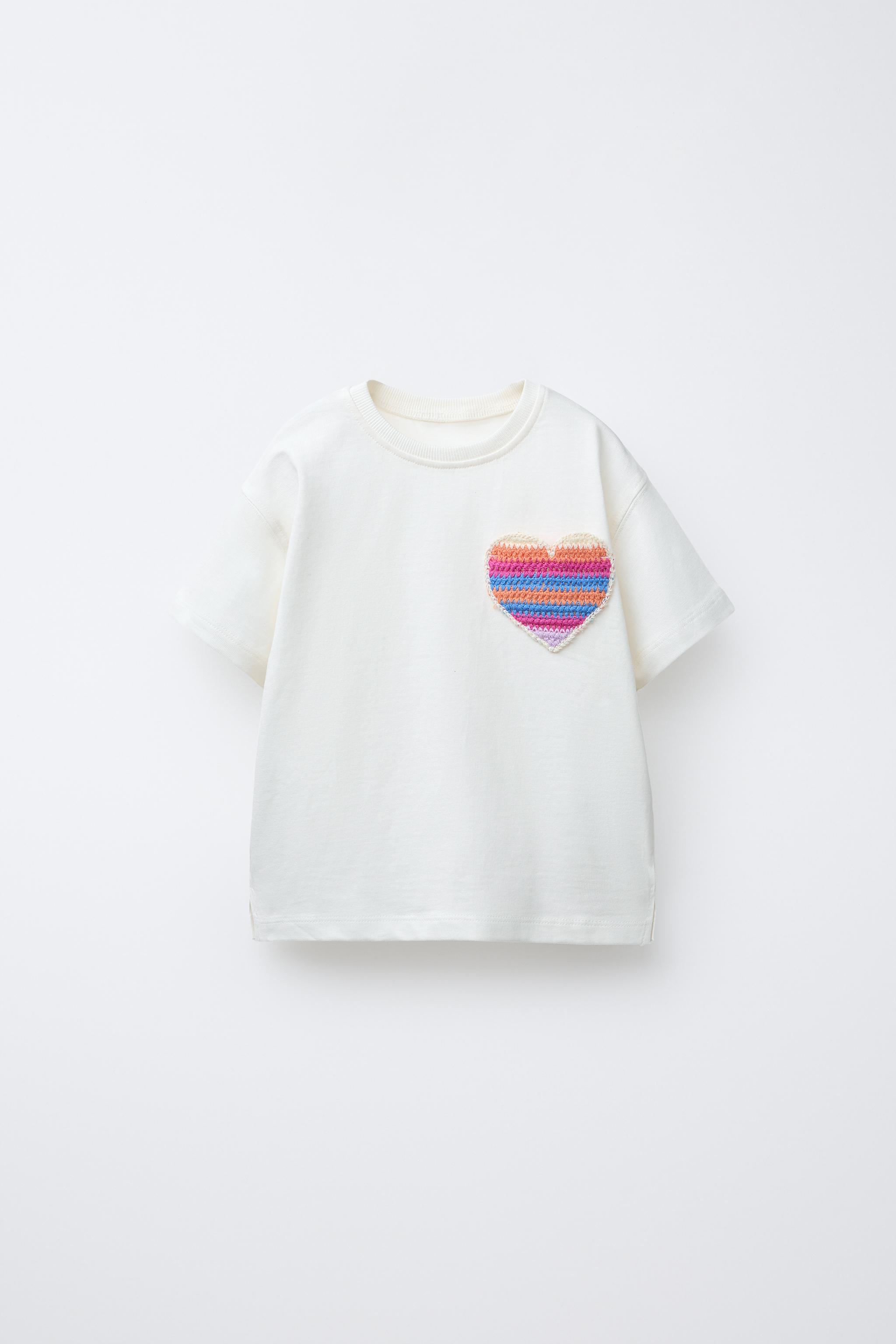nknit crochet big T-shirt Heart ハート　【美品】 I made a heart shirt for pride!! : r/crochet