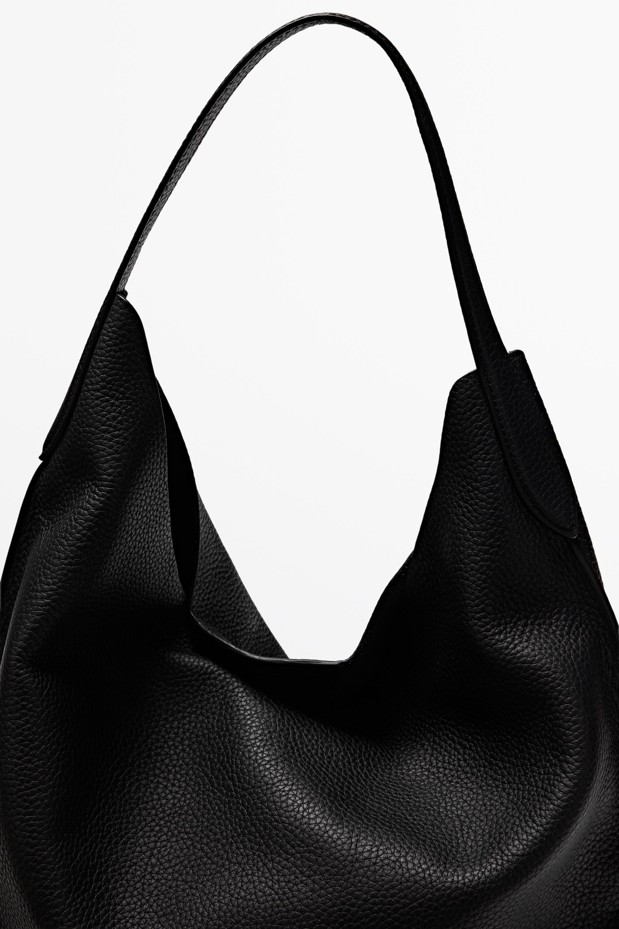 Medium nappa leather shoulder bag