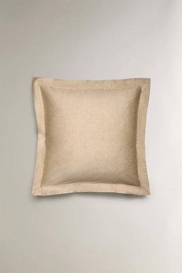 TAIE D’OREILLER IMPRIMÉE TEXTURÉE - Beige de Zara - Image 2