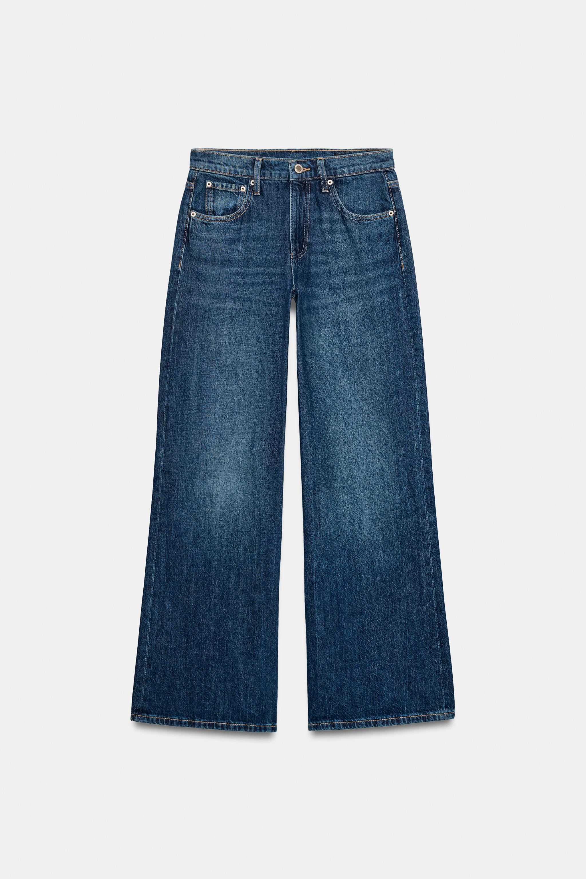 JEAN ZW COLLECTION JAMBE LARGE TAILLE BASSE