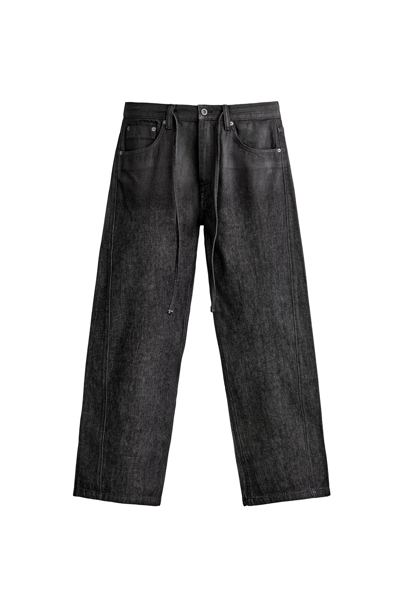 ДЖИНСЫ RELAXED FLARE С ПОЯСОМ