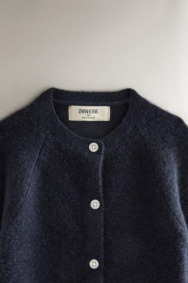 DORMEUR BÉBÉ CACHEMIRE - Bleu marine de Zara - Image 1