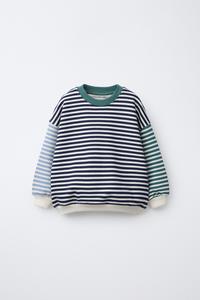 MULTICOLOR STRIPED SWEATSHIRT