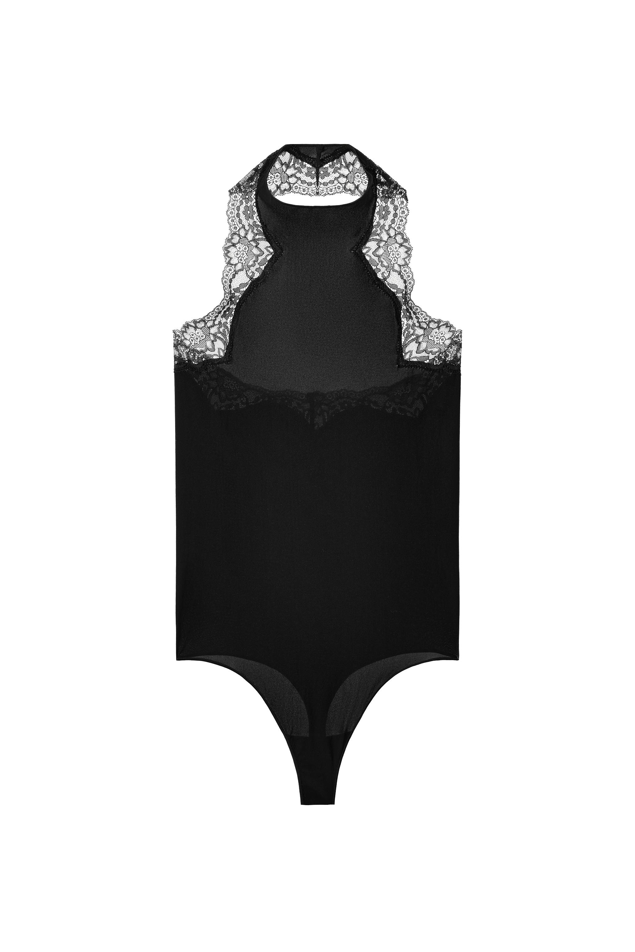 BODY HALTER MEDIA ENCAJE