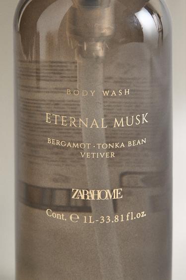 SAVON LIQUIDE POUR LE CORPS ETERNAL MUSK (1 L) - Gris de Zara - Image 4
