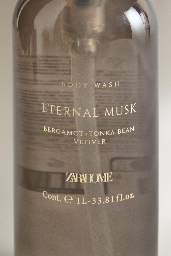 SAVON LIQUIDE POUR LE CORPS ETERNAL MUSK (1 L) - Gris de Zara - Image 4