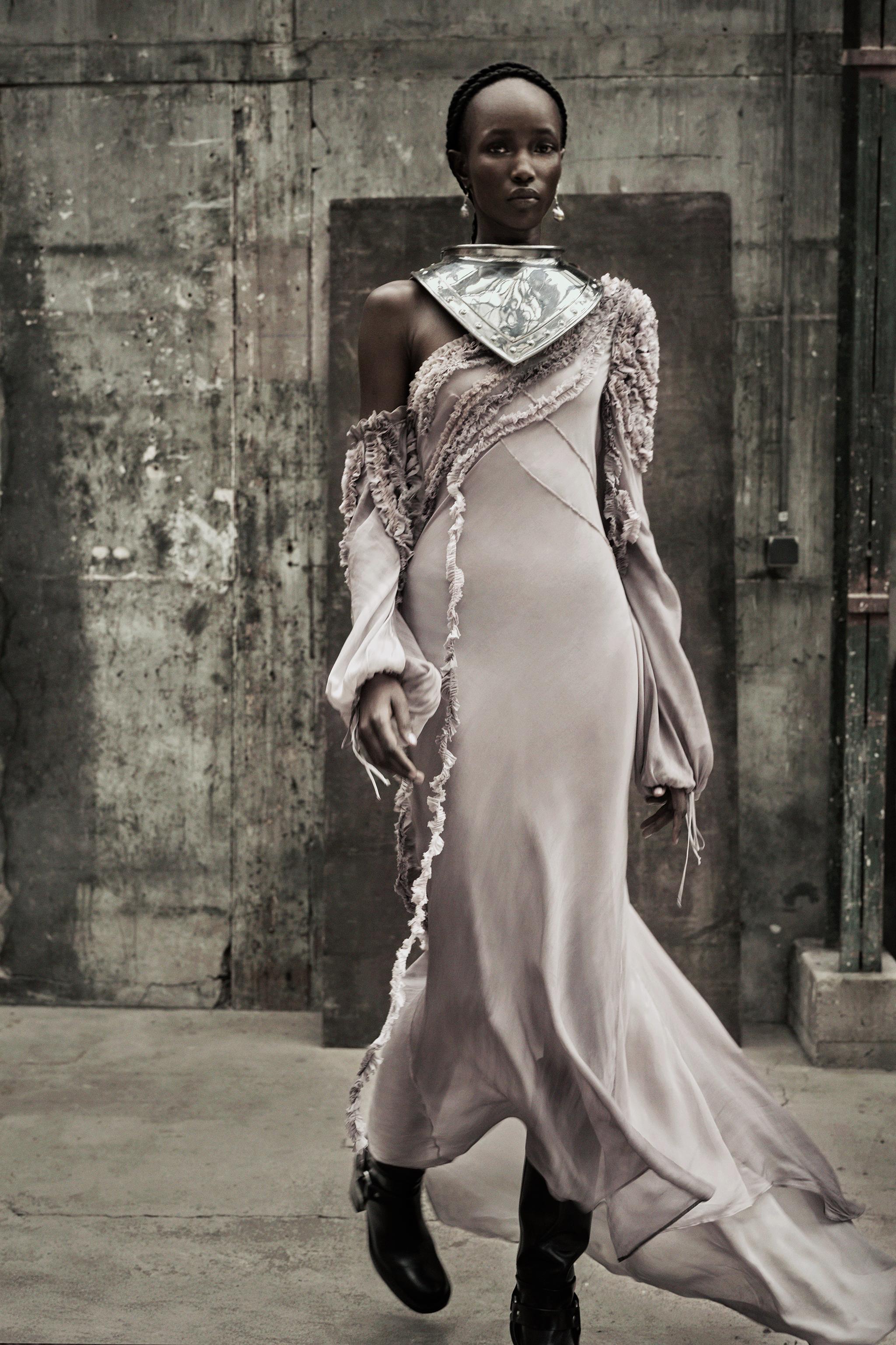 ROBE ASYMÉTRIQUE ZW COLLECTION LIMITED EDITION