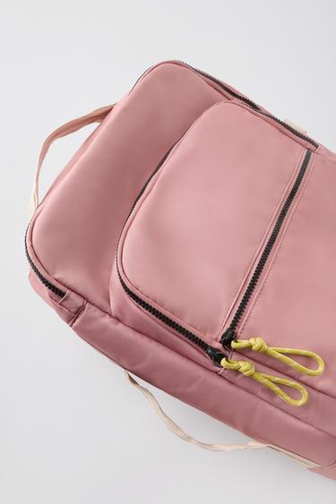 TRAVEL BACKPACK - Pink by Zara - Image 7